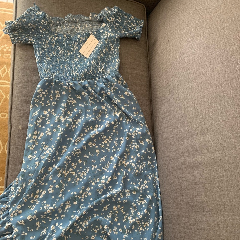 Floral maxi dress